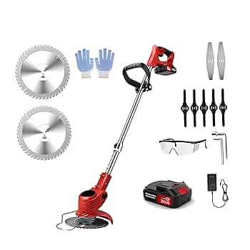 ❣️完売品❣️　草刈り機 充電式 コードレス 芝刈り機 4000mAh大容量 Amazon.co.jp: 2025新登場 草刈り機 充電式 コードレス 芝刈り機